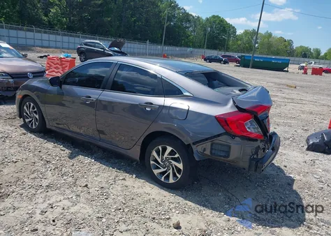 2016 Honda Civic Ex z USA, uszkodzony, nr VIN 19XFC2F70GE239695